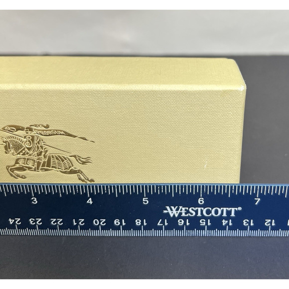3"x7" EMPTY Burberry sunglasses box with manual - Picture 9 of 10